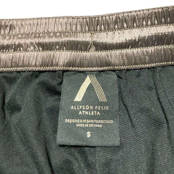 Athleta | Allyson Felix Legend Luxe Track Pants Women’s size S in Mauve Metallic - Picture 6 of 9